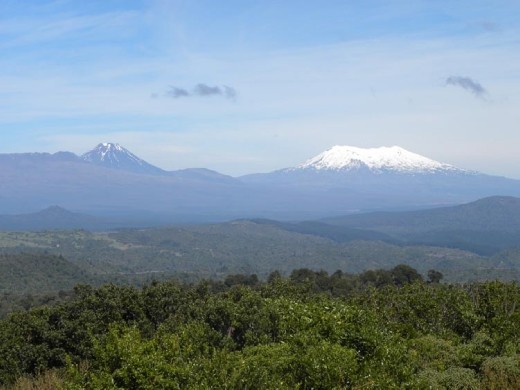 Wait! It's NOT Mt Taranaki! It's Mt Ruapehu!