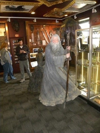 Gandalf is magical and he glows!