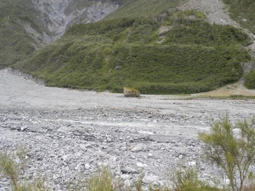 Some of the slips brought down rocks the size of elephants.