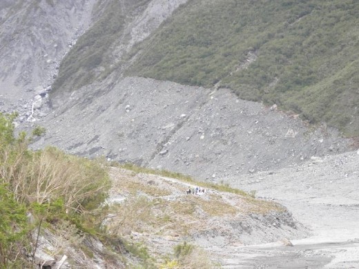 This is where the glacier was in 1998.