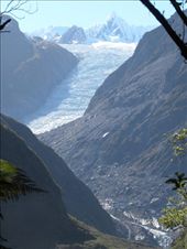 Another view of the glacier. Less dirt this high up.: by taylortreks, Views[199]
