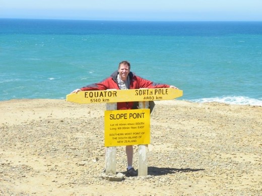 We made it to South Point! Now we've been to the northern most point on the North Island and the southern most point on the South Island! Woo-Hoo!
