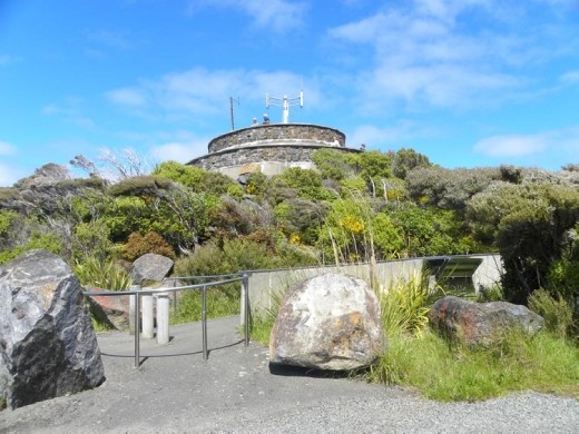 The lookout on the bluff.
