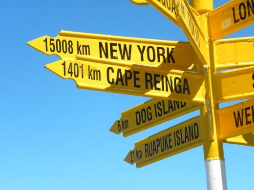 Hey, we've been to Cape Reinga! It's a long way back up there...