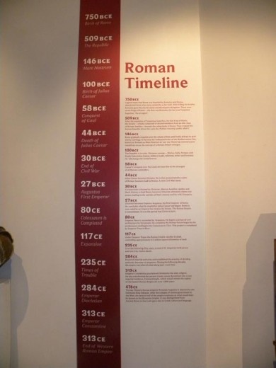 Those Romans hung on to power for a REALLY long time!