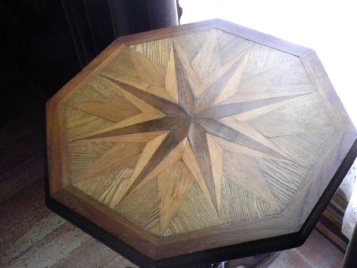 More intricate woodwork.