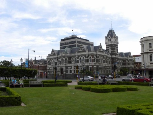 The Dunedin Train Station – New Zealand's most photographed building.