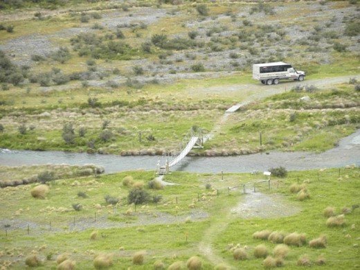 It's a long way down to our ride!