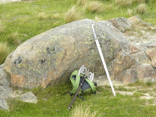 Props from the tour company.