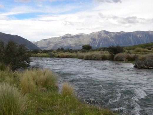 Sun shining on the Land of the Long White Cloud.