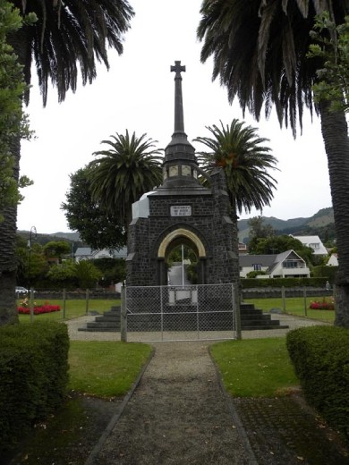 Almost every town in NZ has a War Memorial. Akaroa is no different.