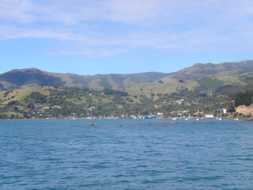 The drive back to Akaroa from the lighthouse and Green's Point.