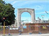 Cathedral Square is near. This is the Bridge of Remembrance.: by taylortreks, Views[204]