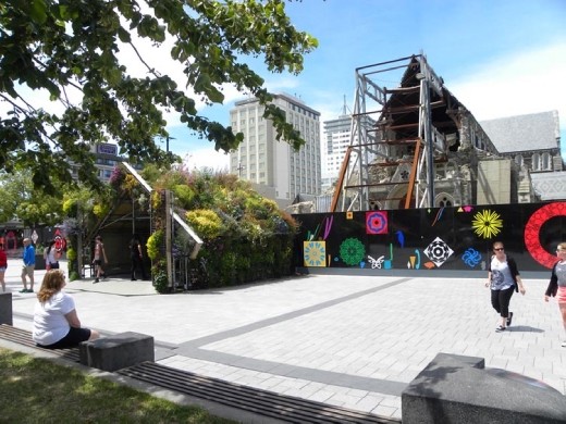 It's heartbreaking to remember how Cathedral Square was vibrant and alive with people enjoying the beauty.