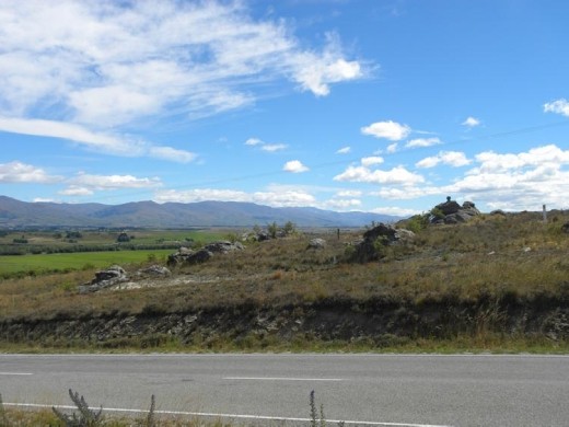 These rocky outcroppings are everywhere.