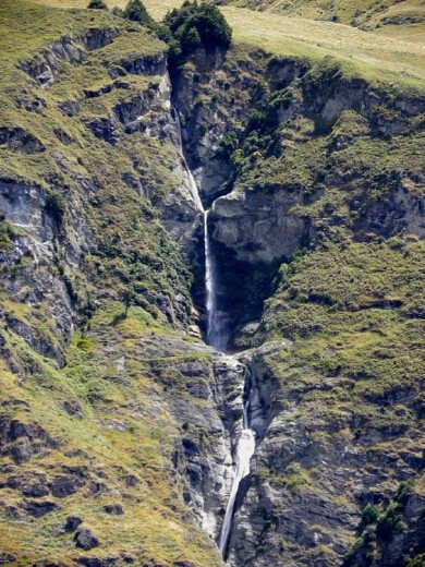 The fall on the left (in the previous photo) was actually three smaller falls.
