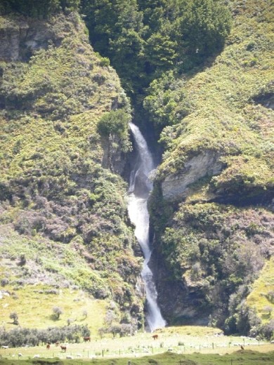 There were tons of waterfalls along this road!