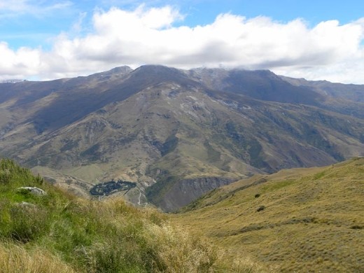 The view down the valley was spectacular!