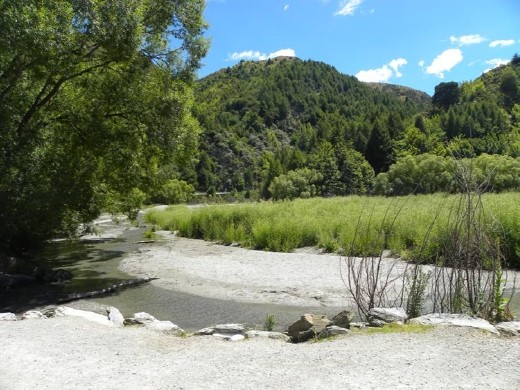 A larger view of the ford from the movie.