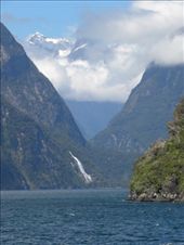 Mt. Tutoko in the back is nearly obscured by the clouds.: by taylortreks, Views[194]