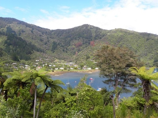 Momorangi Bay is one of the few villages that has both water and road access.