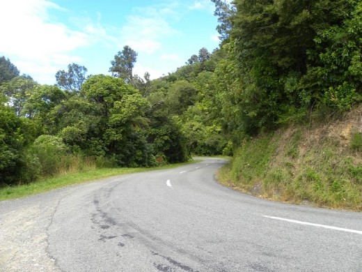 The road kept winding on and on and on...