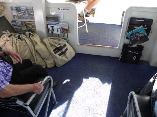 Yep. It's a mail boat run!