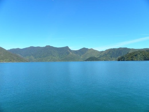 Not quite a mirror reflection out there, but close.