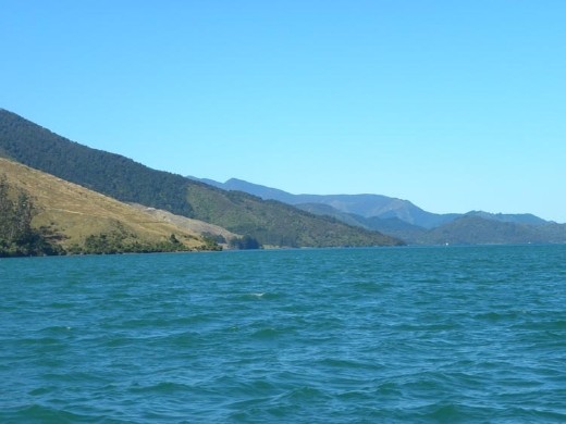 As we neared Havelock on our way back in, the ridges just fade off into the distance. What a great day!