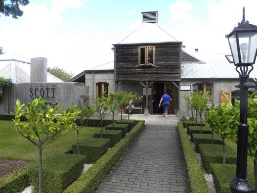 This is the way to end a little excursion... Go taste some wine. Allan Scott's 2013 Sauvignon Blanc was especially good!