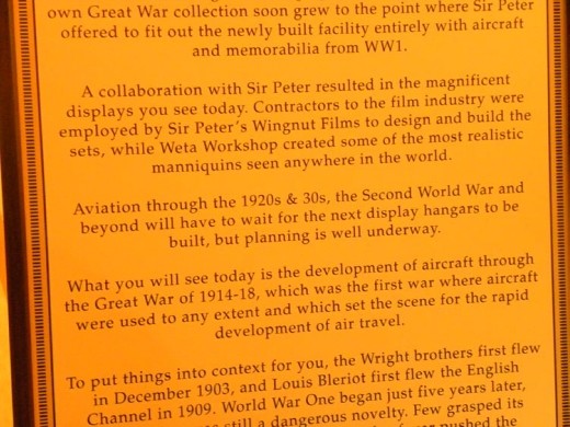 We kept looking for a manniquin that looke like Peter Jackson, but we never found one...