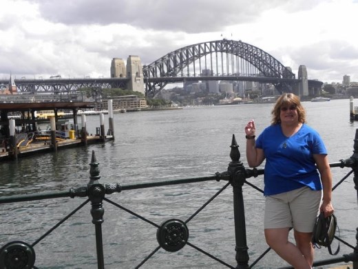 Yeah, we already figured it was the Harbour Bridge, ya' don't need to point it out!