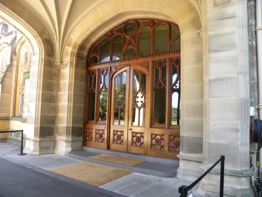 The house itself had plenty of wonderful architectural details.