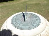 We didn't think the sundial was working... then we remembered to adjust for Daylight Savings Time. Perfect time!: by taylortreks, Views[183]