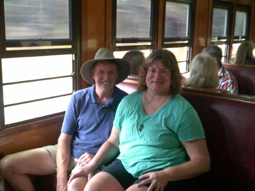 One of the nice attendants took our photo. Another fun day!