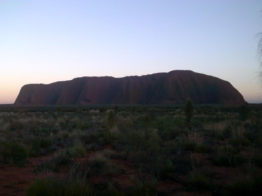 The next photos are the progression of the sunrise on Uluru. No comment is really needed! just enjoy...