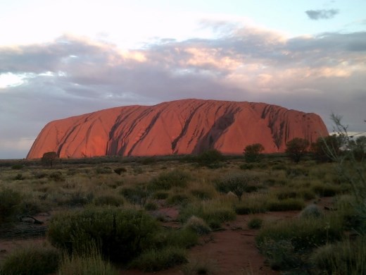 We'll wander a little darker and lighter, due to the clouds.