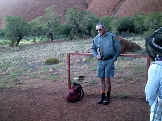 Ranger Steve, our guide for the Mala Walk.