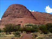 The formations were similar to Uluru in texture, if not in size.: by taylortreks, Views[331]