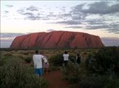 The sun has nearly set. (sigh!) Good night, Uluru.: by taylortreks, Views[357]