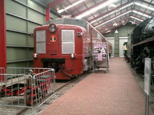 This is the first diesel locomotive used for passenger service in South Australia.