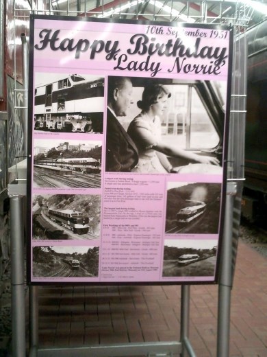 This engine began service in 1951 and lasted 34 years.