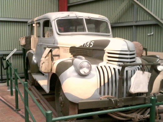 This inspection car was similar to a 1939 Chevy that Kent's Dad once owned.