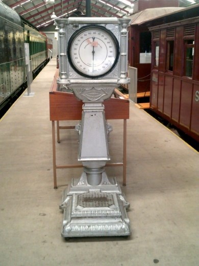 Baggage scales were instrumental as charges were based on weight.