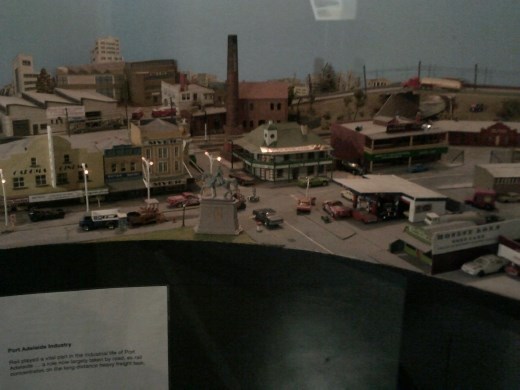 The expert enthusiasts took painstaking time with these detailed landscapes.