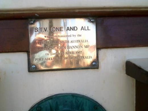 She was originally commissioned in 1987.