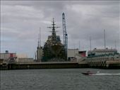 There were several ship under construction at the shipyards, including this destroyer.: by taylortreks, Views[212]