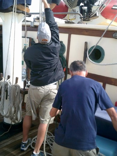 Phil demonstrates the proper technique to 