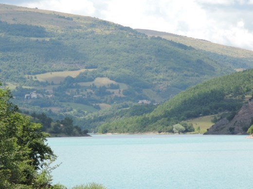 On the northern edge of the park is Lake Fiastra, a favorite recreation area for the locals.