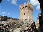 The Keep towered about 80 feet above the rest of the rocca.: by taylortreks, Views[177]